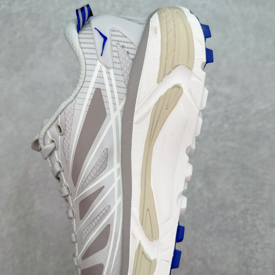 Hoka ONE ONE Mafate Speed 2 低筒 舒适减震 运动防滑耐磨 透气跑步鞋 轻便波鞋 灰蓝 1126851-OPR