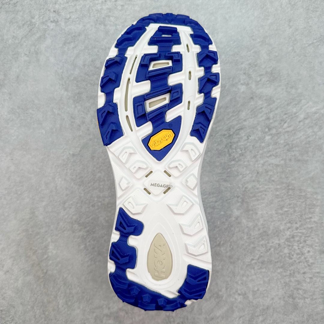 Hoka ONE ONE Mafate Speed 2 低筒 舒适减震 运动防滑耐磨 透气跑步鞋 轻便波鞋 灰蓝 1126851-OPR