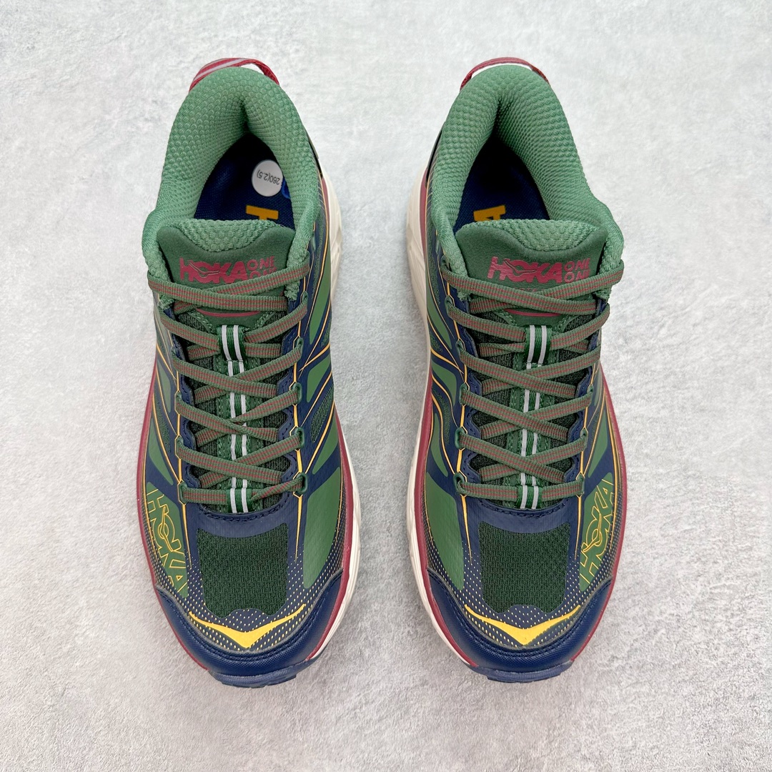  Hoka ONE ONE Mafate Speed 2 低筒 舒适减震 运动防滑耐磨 透气跑步鞋 轻便波鞋 褐蓝  1126851-MVOS