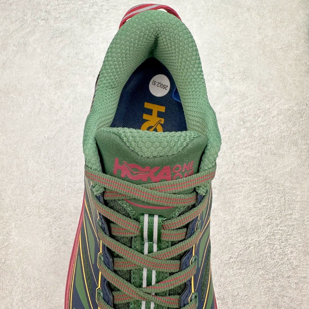  Hoka ONE ONE Mafate Speed 2 低筒 舒适减震 运动防滑耐磨 透气跑步鞋 轻便波鞋 褐蓝  1126851-MVOS