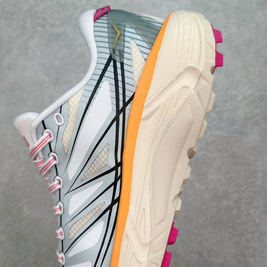 Hoka ONE ONE Mafate Speed 2 低筒 舒适减震 运动防滑耐磨 透气跑步鞋 轻便波鞋 白蓝  1126851-WIFL