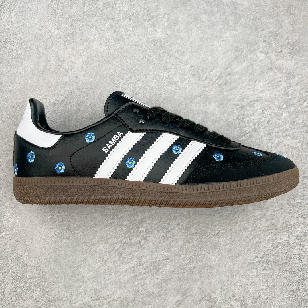 adidas originals Samba OG 桑巴 平底鞋 低筒 复古板鞋 休闲鞋 男鞋 女鞋 波鞋  黑白蓝 IF4397