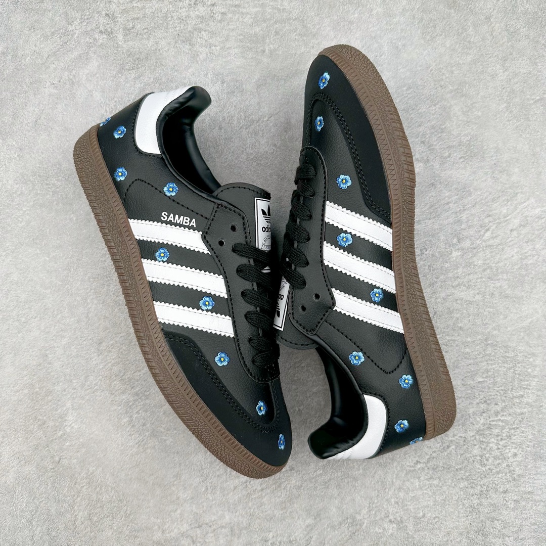 adidas originals Samba OG 桑巴 平底鞋 低筒 复古板鞋 休闲鞋 男鞋 女鞋 波鞋  黑白蓝 IF4397