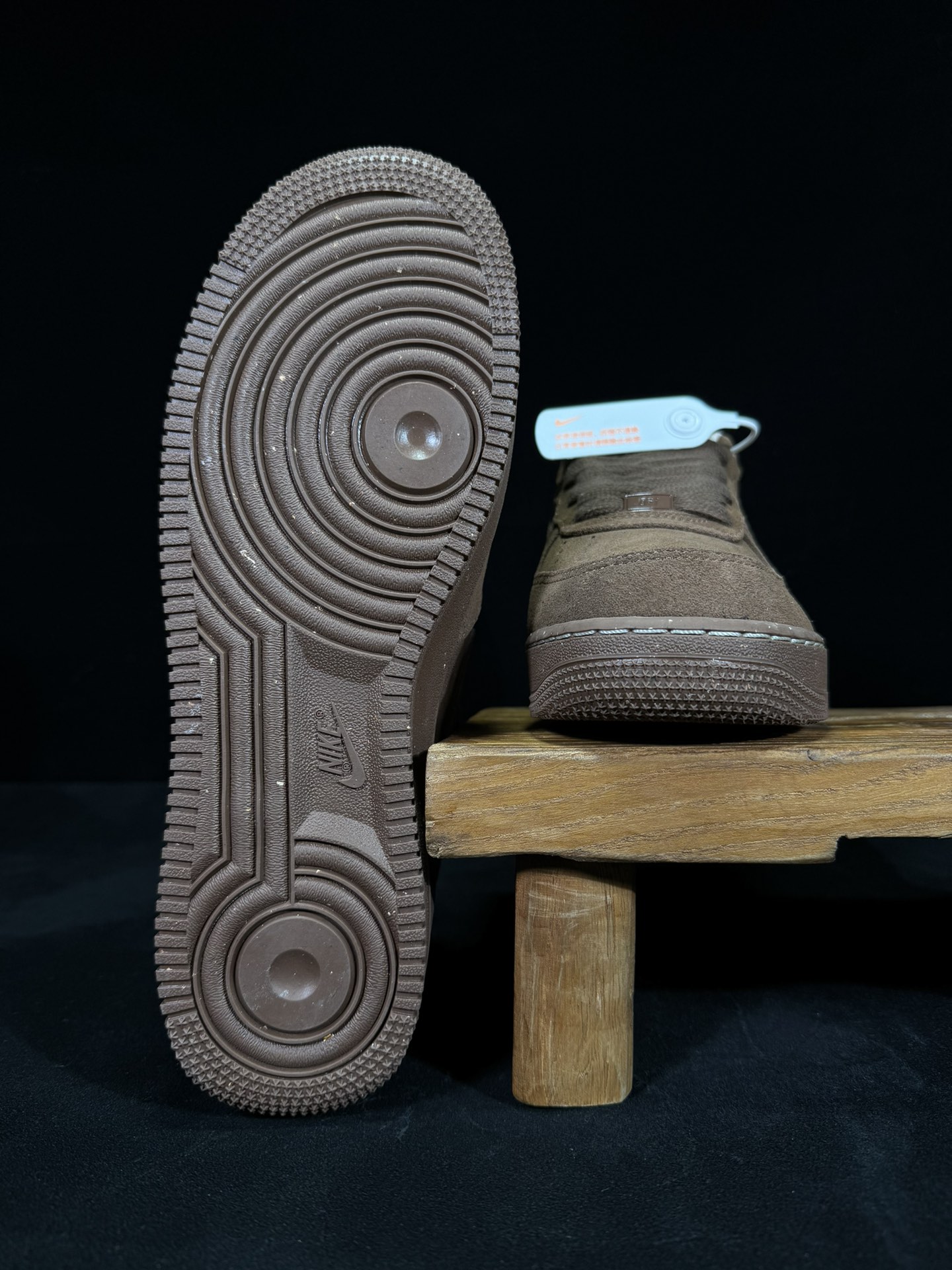  Air Force 1 Low  AF1 Cacao Wow  低筒 厚底 防滑轻便 休闲鞋 板鞋 男鞋 女鞋 波鞋  棕色 FQ8901-259