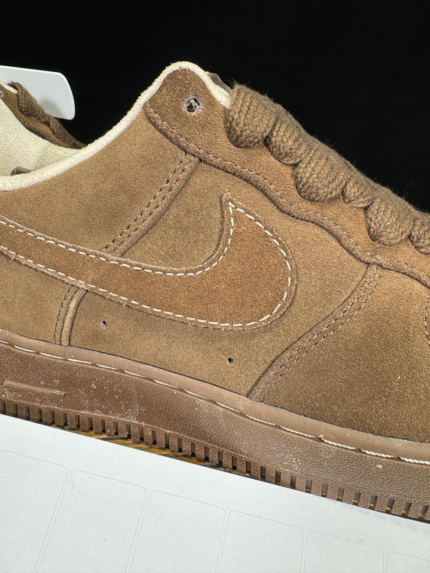  Air Force 1 Low  AF1 Cacao Wow  低筒 厚底 防滑轻便 休闲鞋 板鞋 男鞋 女鞋 波鞋  棕色 FQ8901-259