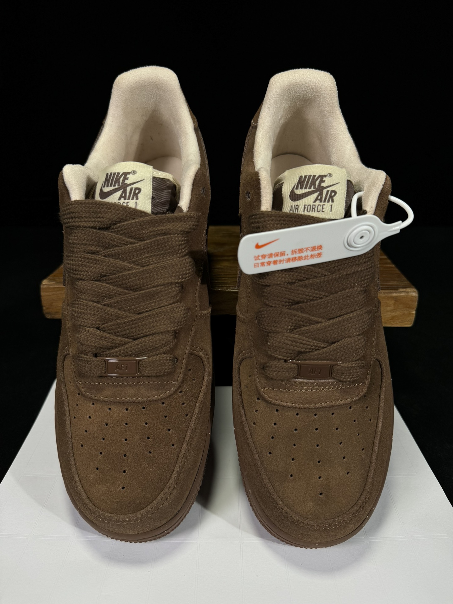  Air Force 1 Low  AF1 Cacao Wow  低筒 厚底 防滑轻便 休闲鞋 板鞋 男鞋 女鞋 波鞋  棕色 FQ8901-259