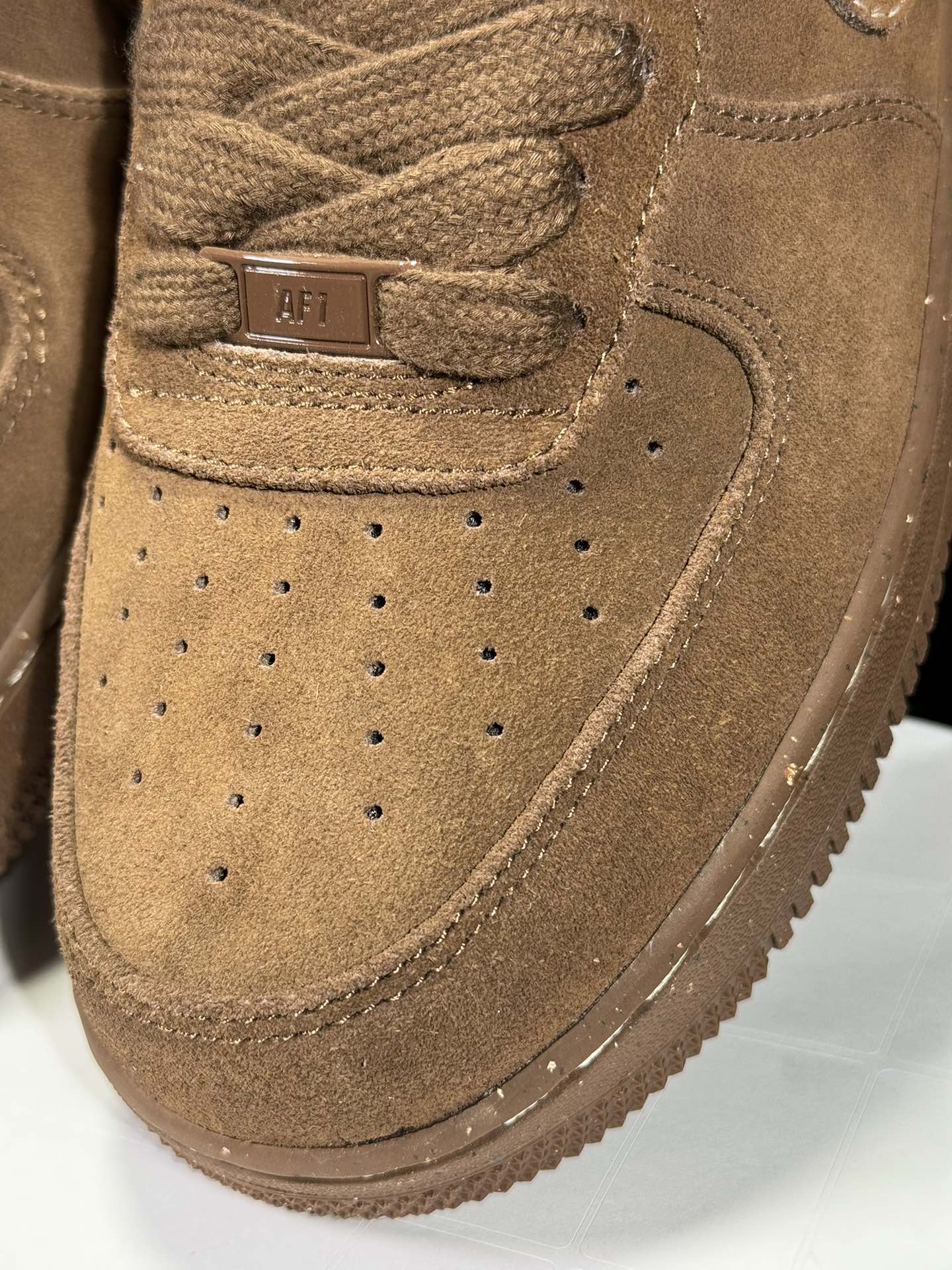  Air Force 1 Low  AF1 Cacao Wow  低筒 厚底 防滑轻便 休闲鞋 板鞋 男鞋 女鞋 波鞋  棕色 FQ8901-259