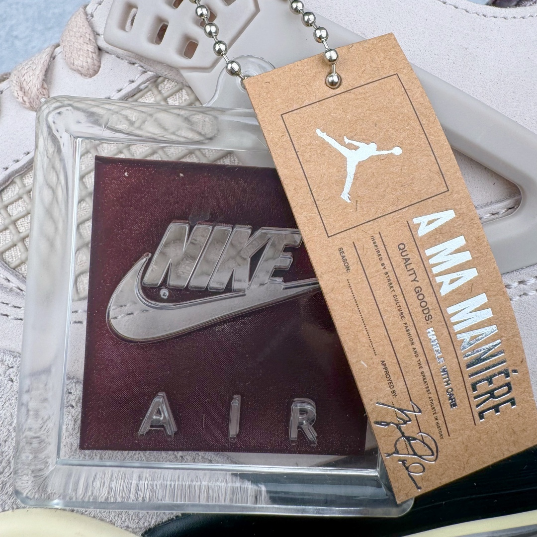  A Ma Maniére x Air Jordan AJ4 Retro SP"Violet Ore  AJ4 AMM 低筒 男鞋 女鞋 耐磨透气 籃球鞋 板鞋 波鞋  淡粉 FZ4810-200