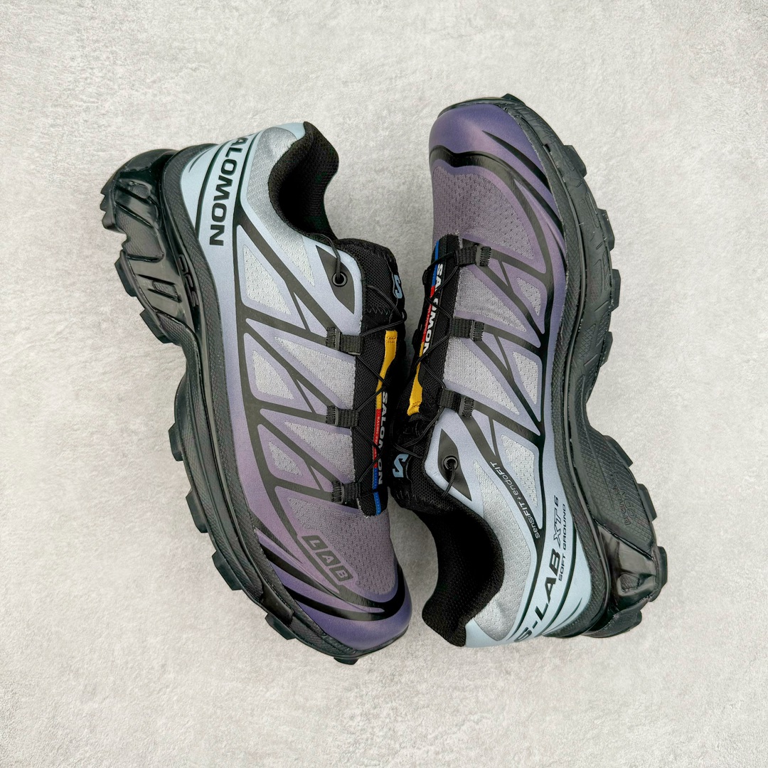 SALOMON XT-6 Chromatic Y2k 萨洛蒙  低筒 减震防滑 户外 跑步鞋 运动鞋 登山 男鞋 女鞋  波鞋（版型偏小一码）黑灰蓝 475908