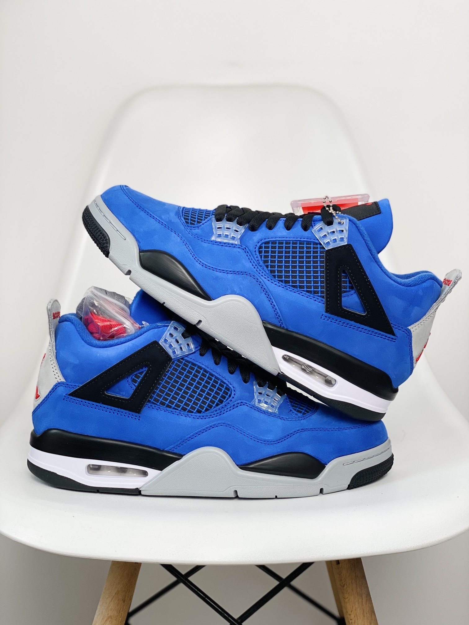 Air Jordan 4  Paris Eminen AJ4  低筒 男鞋 女鞋 耐磨透气 籃球鞋 板鞋 波鞋 阿姆蓝色 超级限量款 912853-78390