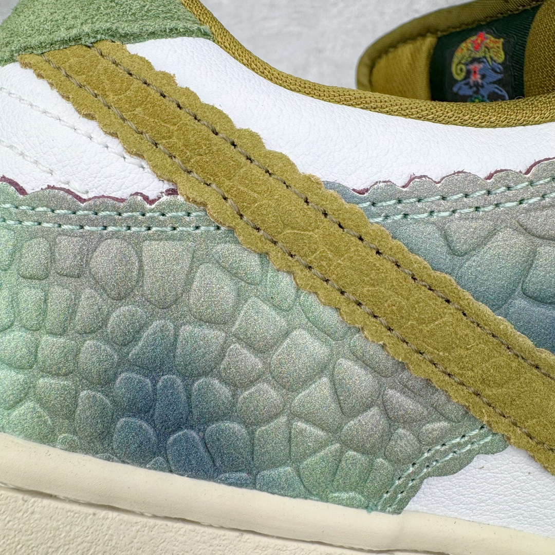  Alexis Sablone Dunk SB Low  低筒 舒适简约 防滑耐磨 复古板鞋 休闲鞋 男鞋 女鞋 波鞋 变色龙蜥蜴 HJ3386-300