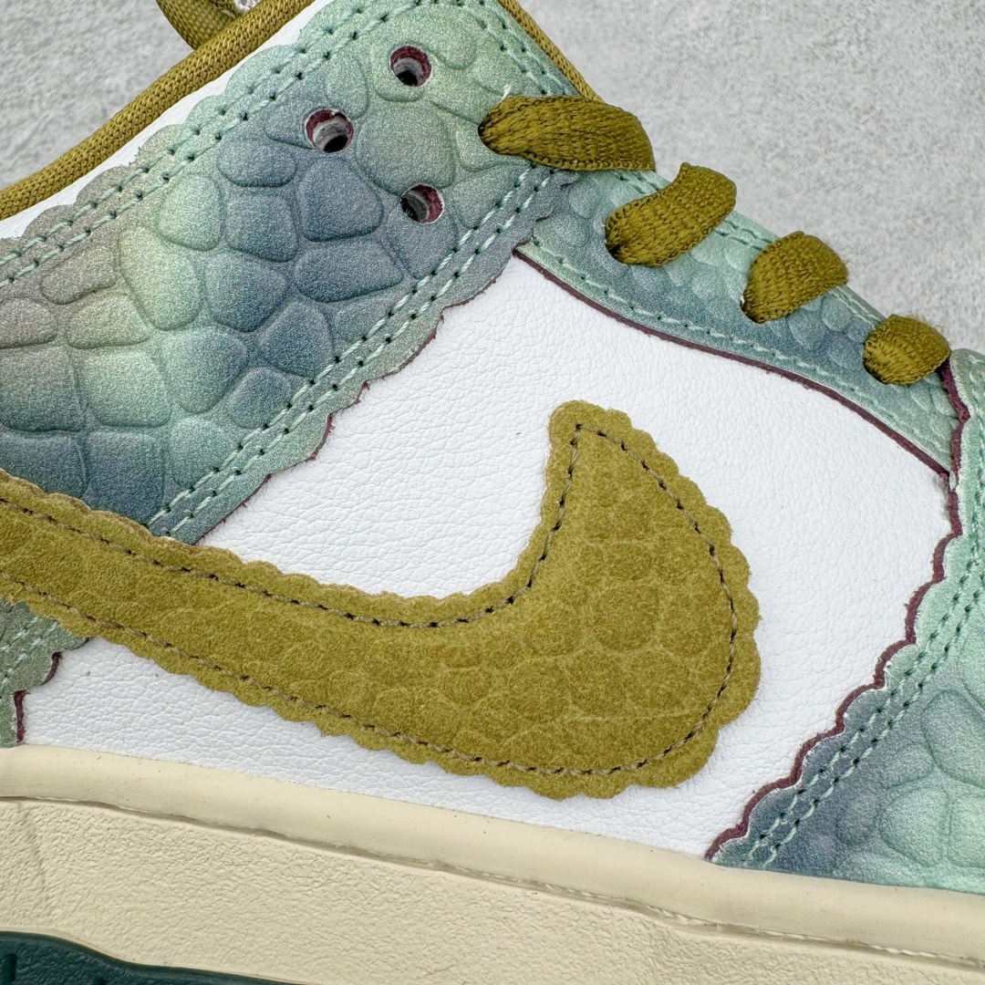  Alexis Sablone Dunk SB Low  低筒 舒适简约 防滑耐磨 复古板鞋 休闲鞋 男鞋 女鞋 波鞋 变色龙蜥蜴 HJ3386-300