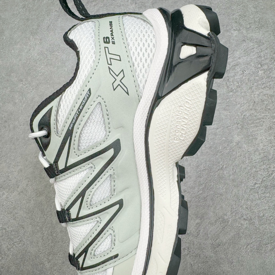  SALOMON XT-6 Expanse 萨洛蒙  低筒 减震防滑 户外 跑步鞋 运动鞋 登山 男鞋 女鞋  波鞋（版型偏小一码）白灰