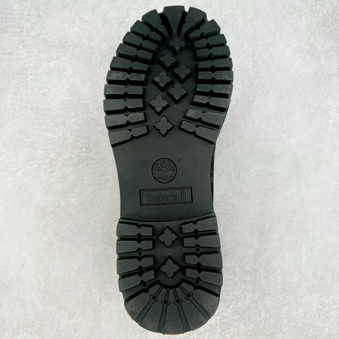  Louis Vuitton x Timberland 6英寸 满印老花 圆头 压纹防水绒面 大黄靴 马丁靴 男女同款 黑色1AD7YP