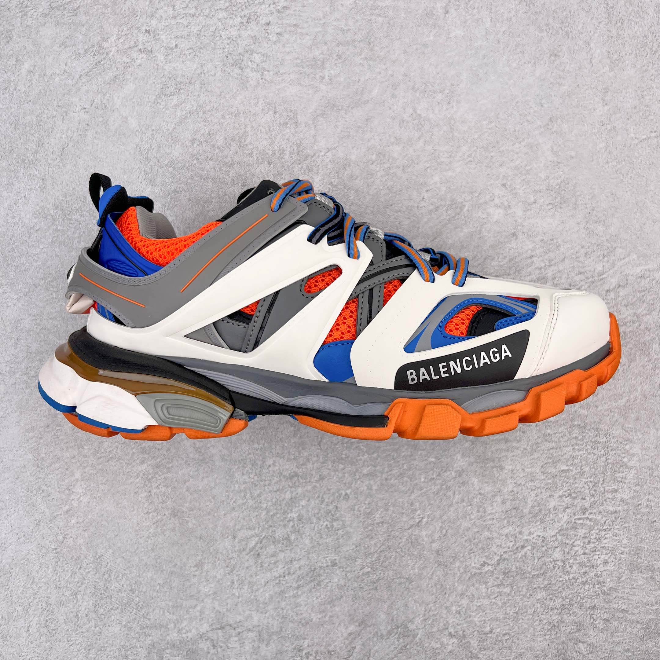  Balenciaga 巴黎世家 Track 1.0  舒适百搭 老爹鞋 运动 复古板鞋 休闲鞋 男鞋 女鞋 蓝白橙  