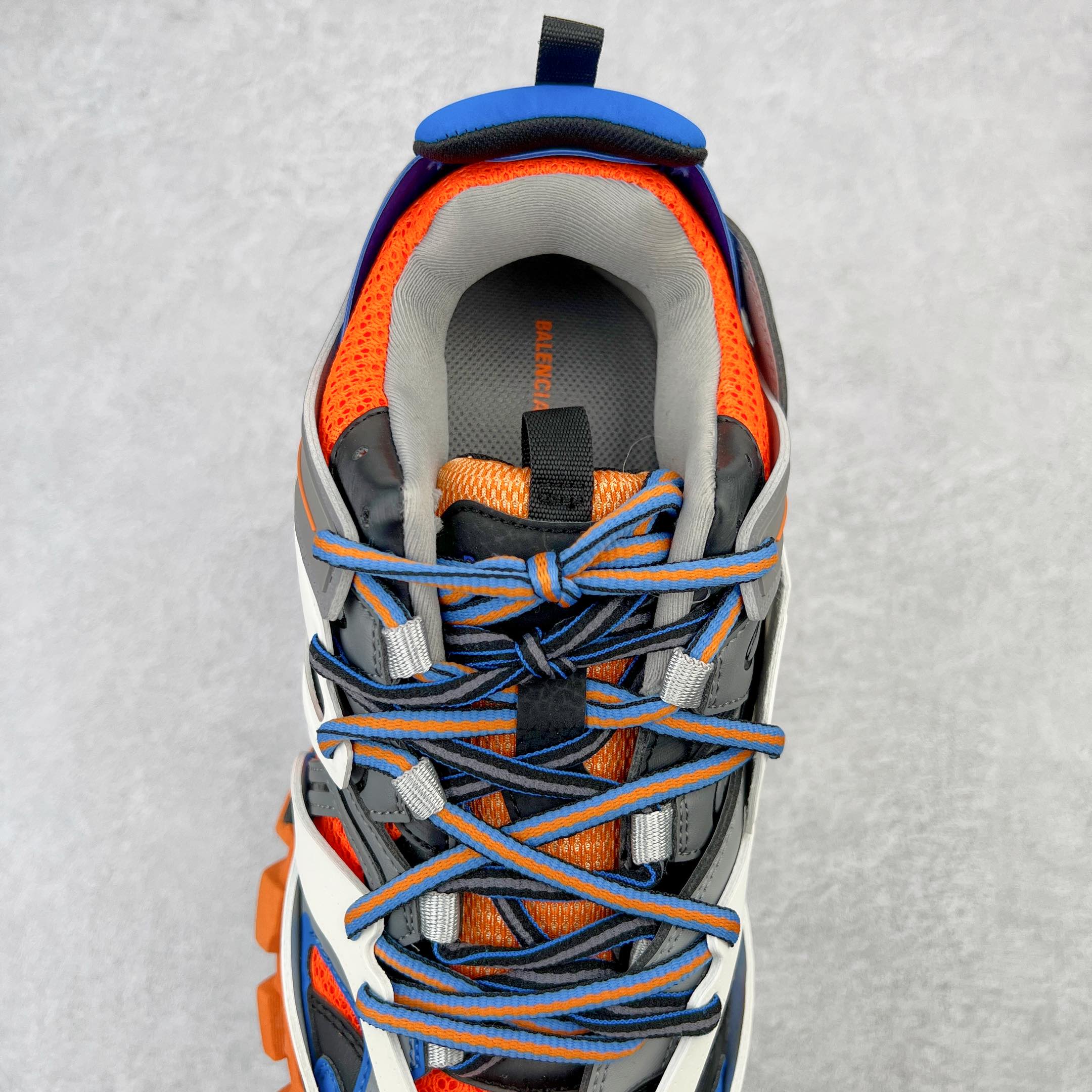  Balenciaga 巴黎世家 Track 1.0  舒适百搭 老爹鞋 运动 复古板鞋 休闲鞋 男鞋 女鞋 蓝白橙  