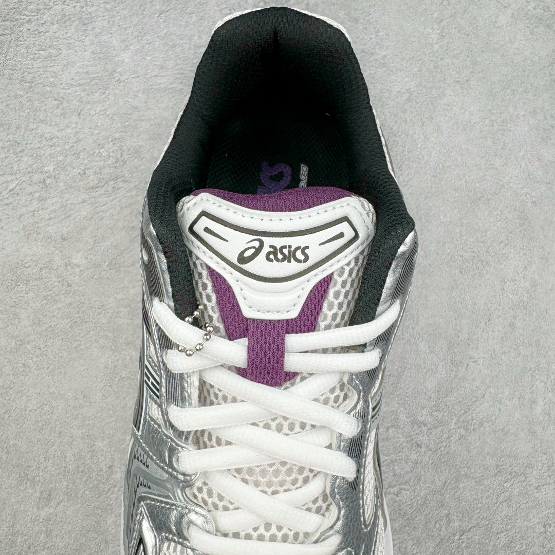  ASICS GEL-KAYANO 14  低筒 舒适减震 户外 运动鞋 跑步鞋  复古 休闲鞋 板鞋 波鞋  男女同款  白紫 1202A056-111