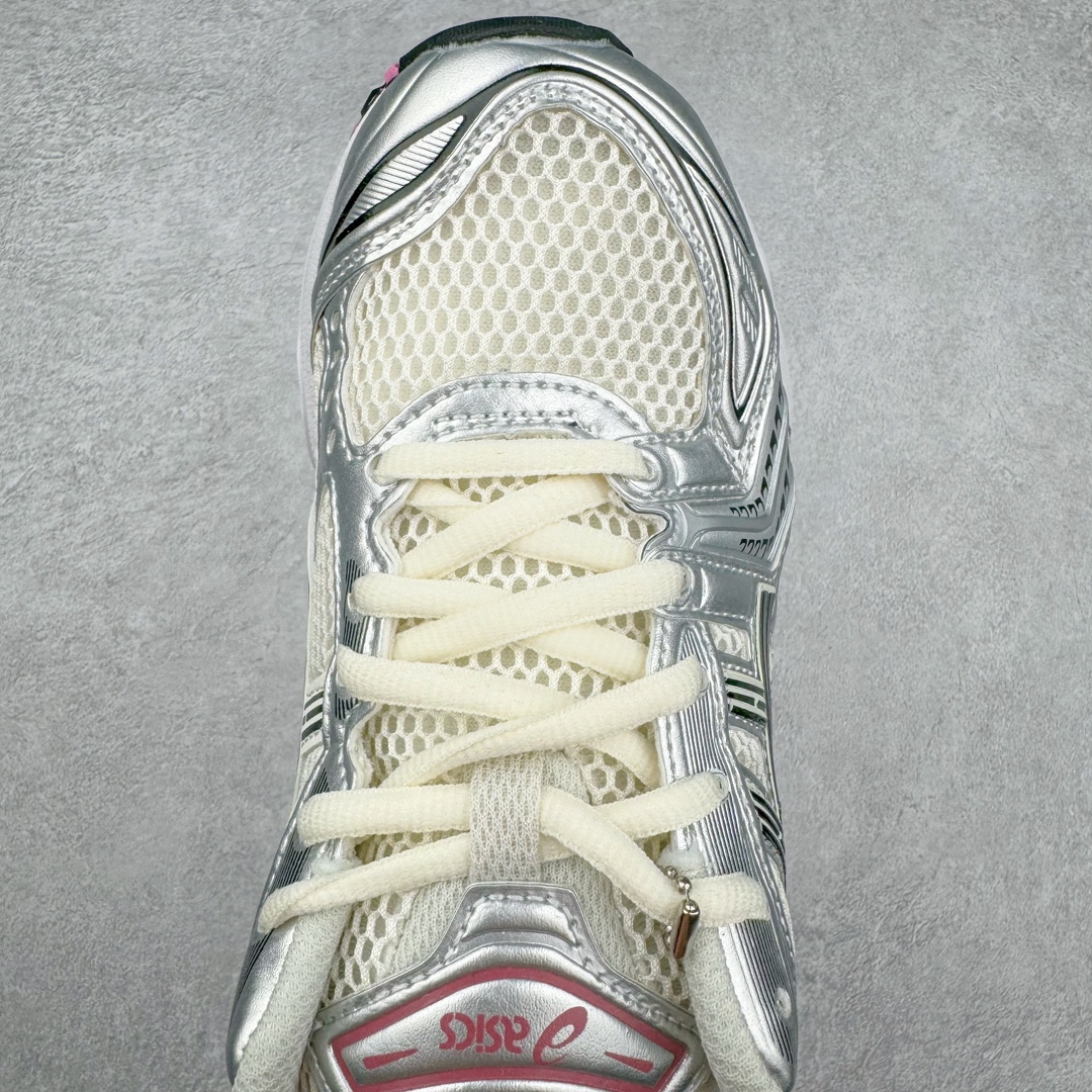  ASICS GEL-KAYANO 14  低筒 舒适减震 户外 运动鞋 跑步鞋  复古 休闲鞋 板鞋 波鞋  男女同款  银白粉  1203A537-103