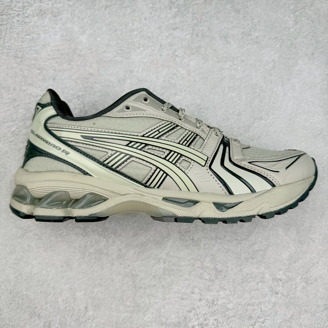  ASICS GEL-KAYANO 14  低筒 舒适减震 户外 运动鞋 跑步鞋  复古 休闲鞋 板鞋 波鞋  男女同款  浅灰色 1203A412-020