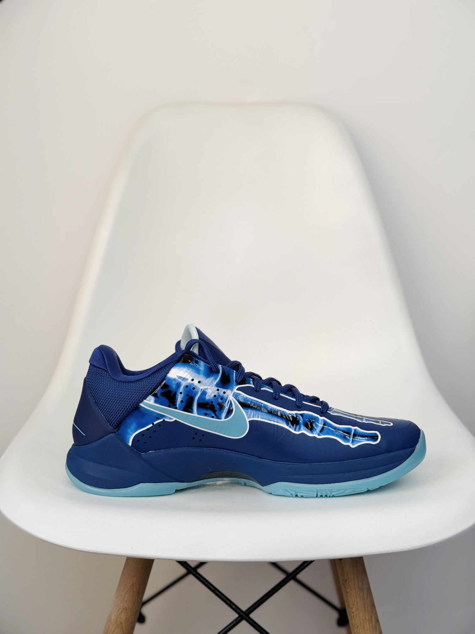  S2  Kobe5 Protro zoom  X-Ray  科比 5  前掌气垫 后掌EVA 籃球鞋 球鞋 實戰鞋  真碳板  波鞋  蓝色骨骼 HJ4303-400