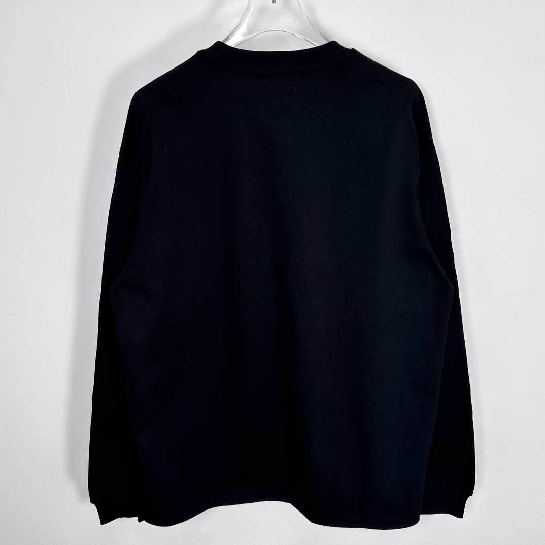  Supreme SS24 WEEK3  袖子刺绣 微标 梵文 圆领 长袖 T恤 男女同款  SUP-FW24-058