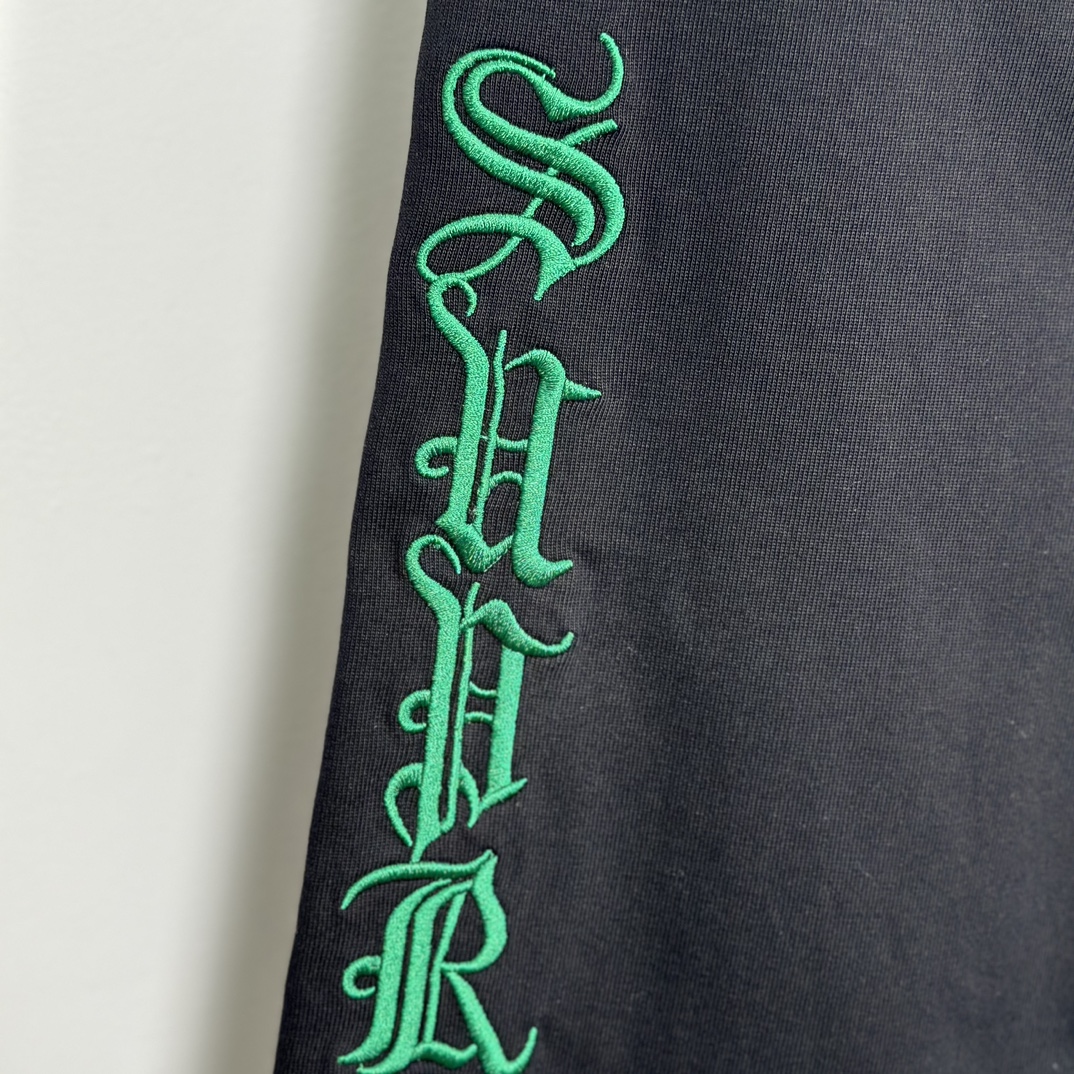  Supreme SS24 WEEK3  袖子刺绣 微标 梵文 圆领 长袖 T恤 男女同款  SUP-FW24-058