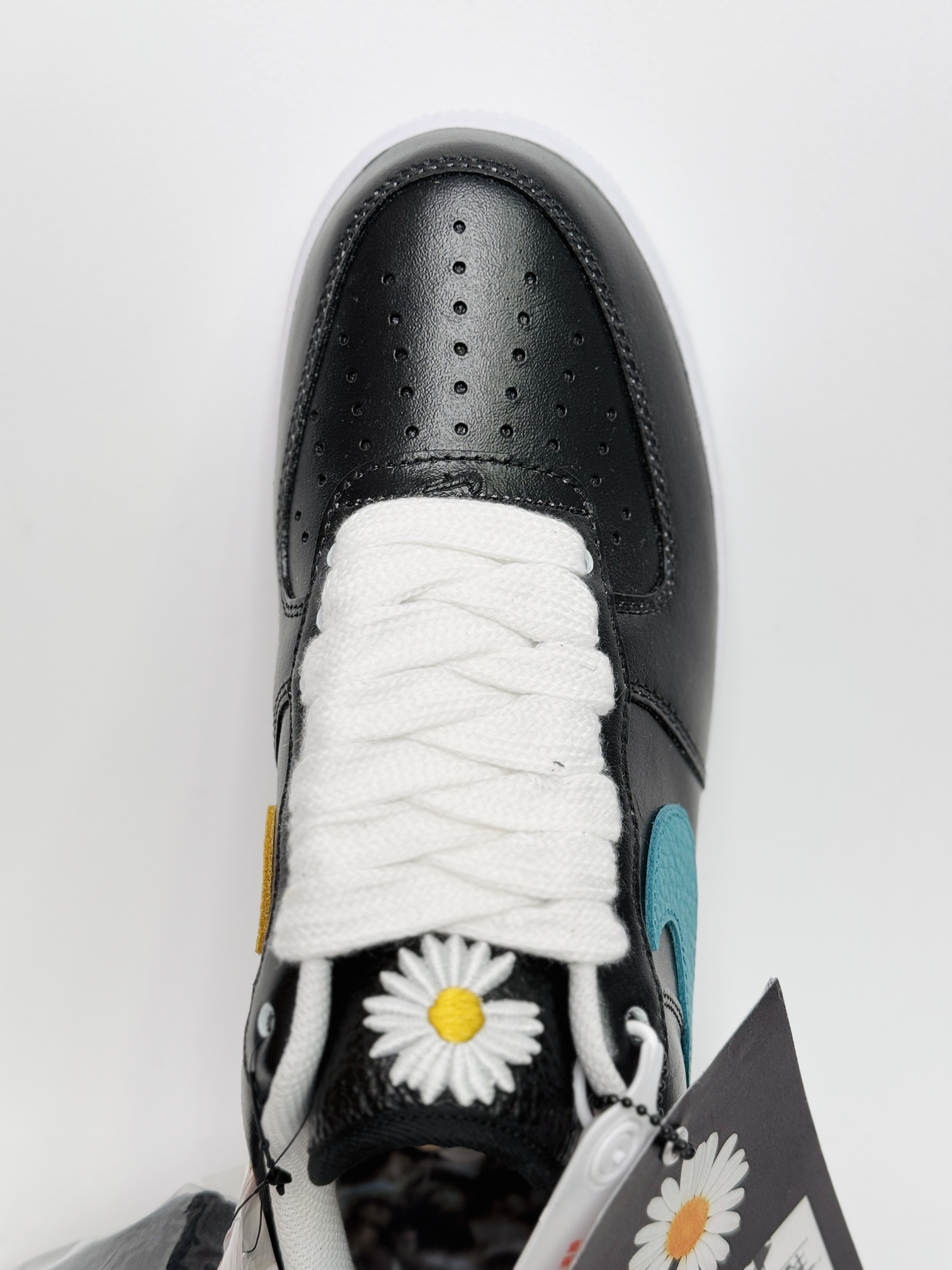  PEACEMINUSONE Air Force 1 Para Noise 空军 权志龙3.0 刮刮乐 小雏菊 低筒 休闲鞋 板鞋 男鞋 女鞋 黑绿粉  AQ3692-004