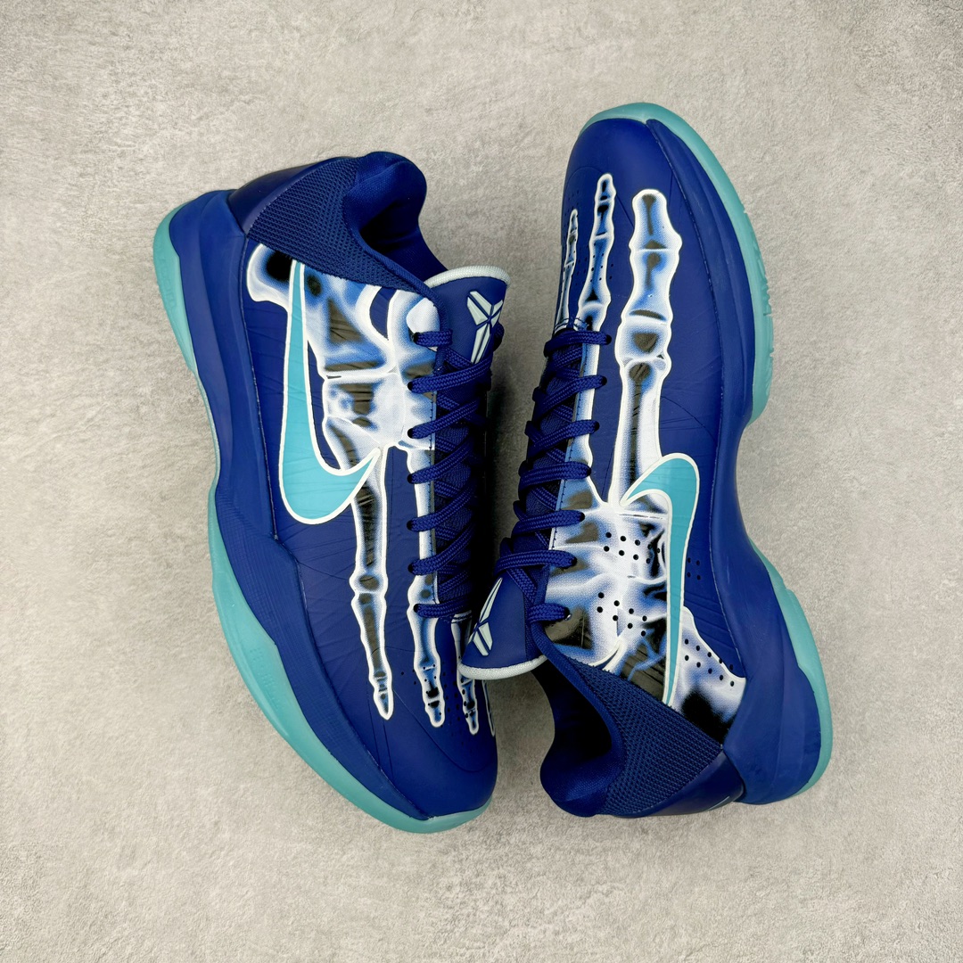 灭世 Kobe5 Protro zoom  X-Ray  科比 5  前后气垫 双气垫  籃球鞋 球鞋 實戰鞋  真碳板  波鞋  蓝色骨骼 HJ4303-400