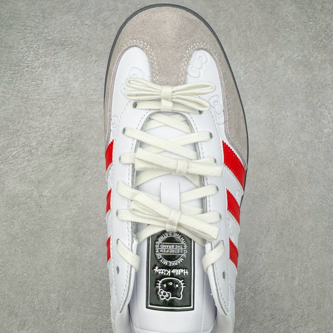 Hello Kitty  adidas originals GAZELLE 平底鞋 低筒 复古板鞋 休闲鞋 男鞋 女鞋 波鞋  凯蒂猫 II0013 