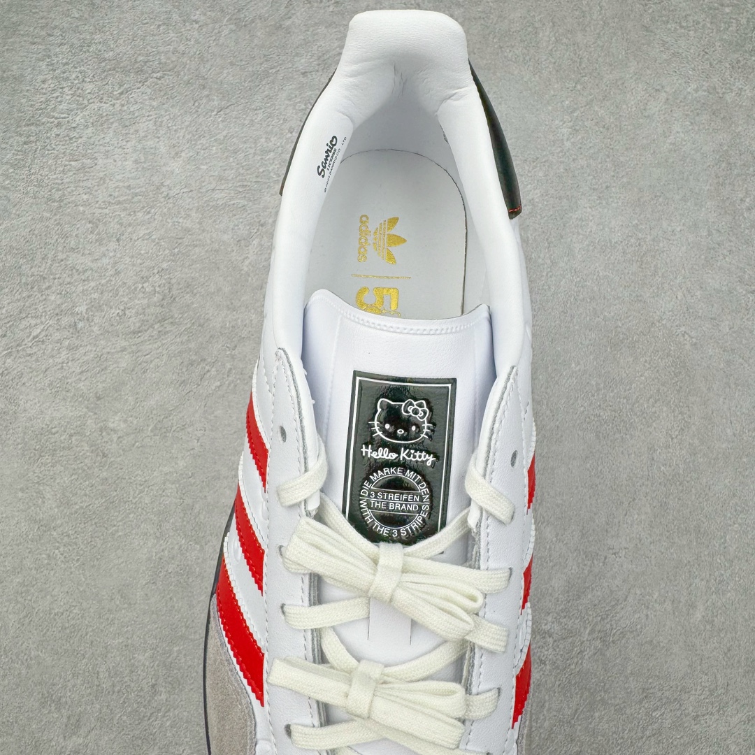 Hello Kitty  adidas originals GAZELLE 平底鞋 低筒 复古板鞋 休闲鞋 男鞋 女鞋 波鞋  凯蒂猫 II0013 