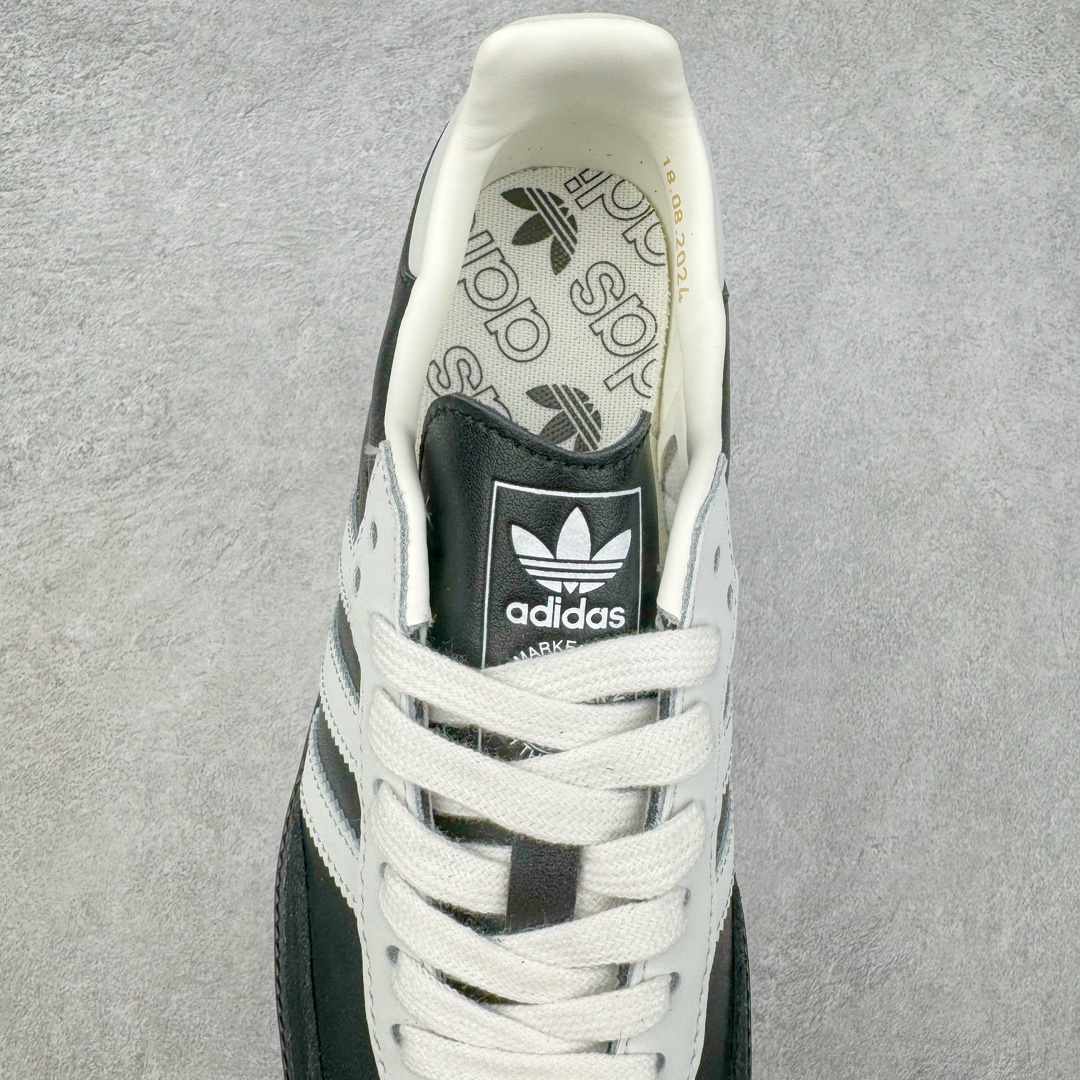  adidas originals Samba OG 桑巴75TH  平底鞋 低筒 复古板鞋 休闲鞋 男鞋 女鞋 波鞋 黑色 JP5282 