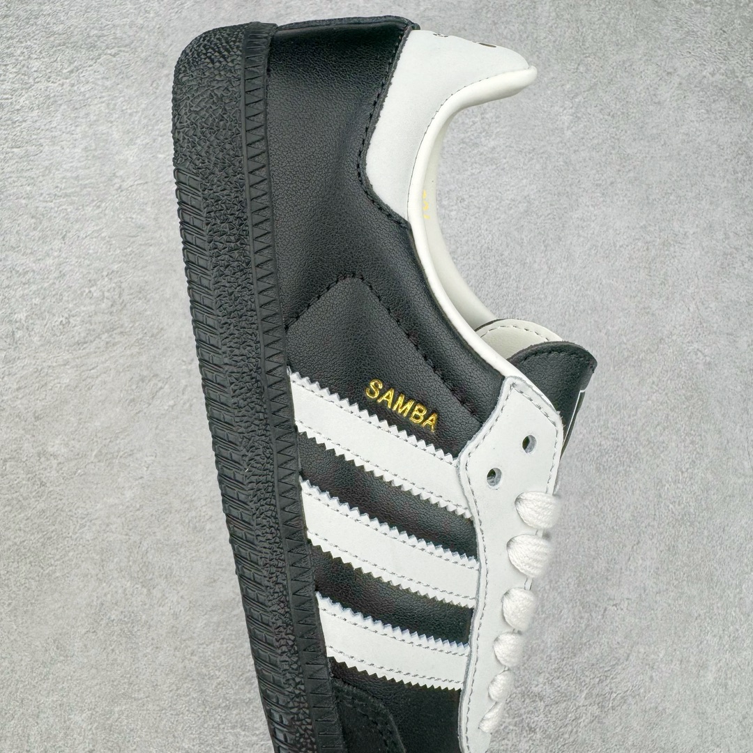  adidas originals Samba OG 桑巴75TH  平底鞋 低筒 复古板鞋 休闲鞋 男鞋 女鞋 波鞋 黑色 JP5282 