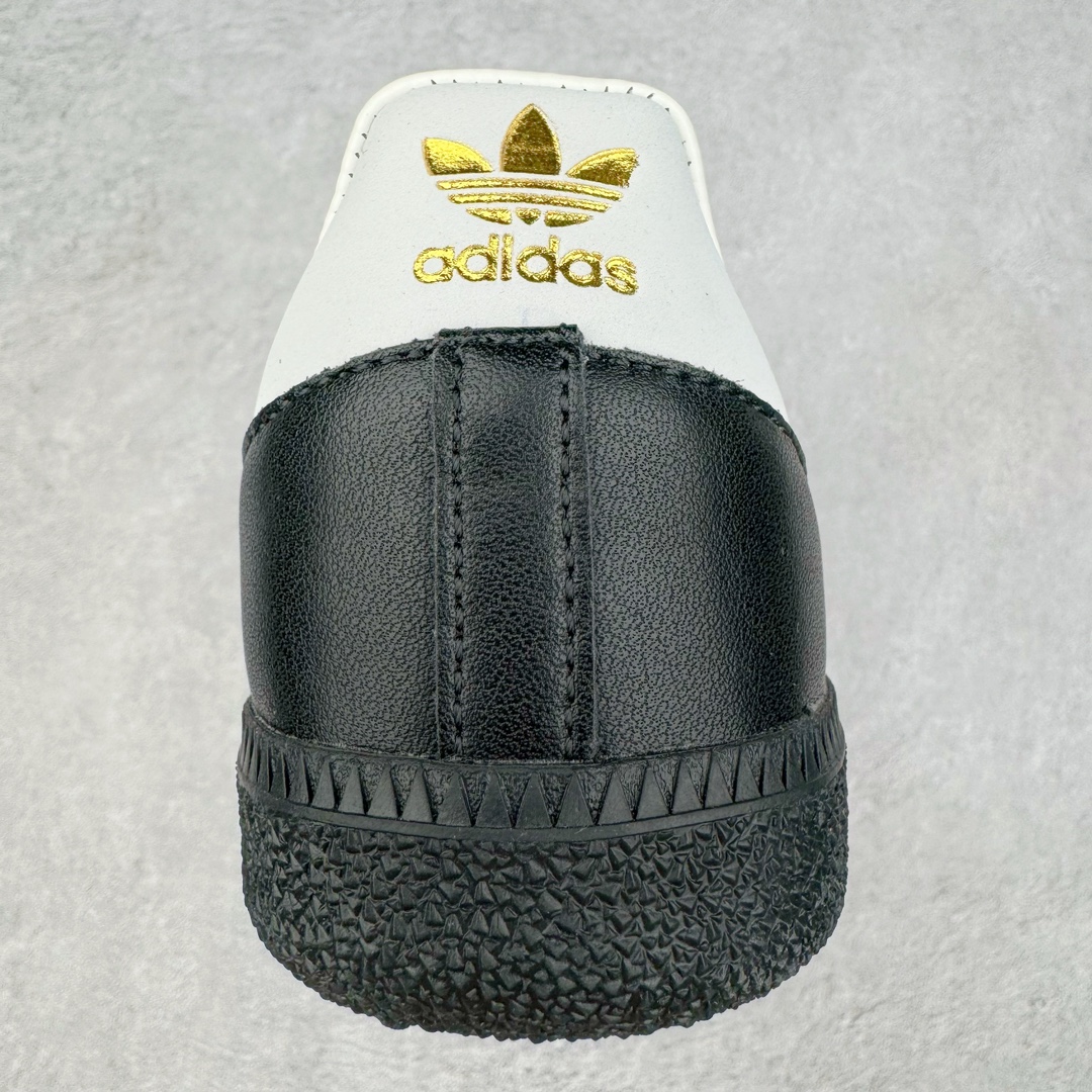  adidas originals Samba OG 桑巴75TH  平底鞋 低筒 复古板鞋 休闲鞋 男鞋 女鞋 波鞋 黑色 JP5282 