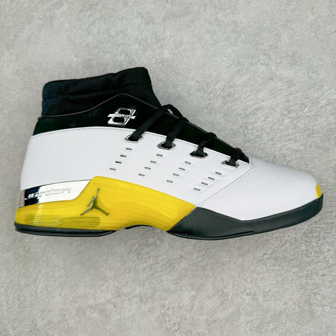  Air Jordan 17 AJ17 中筒  耐磨透气 籃球鞋 板鞋 波鞋 波鞋  男鞋 白黑黄 FJ0395-100