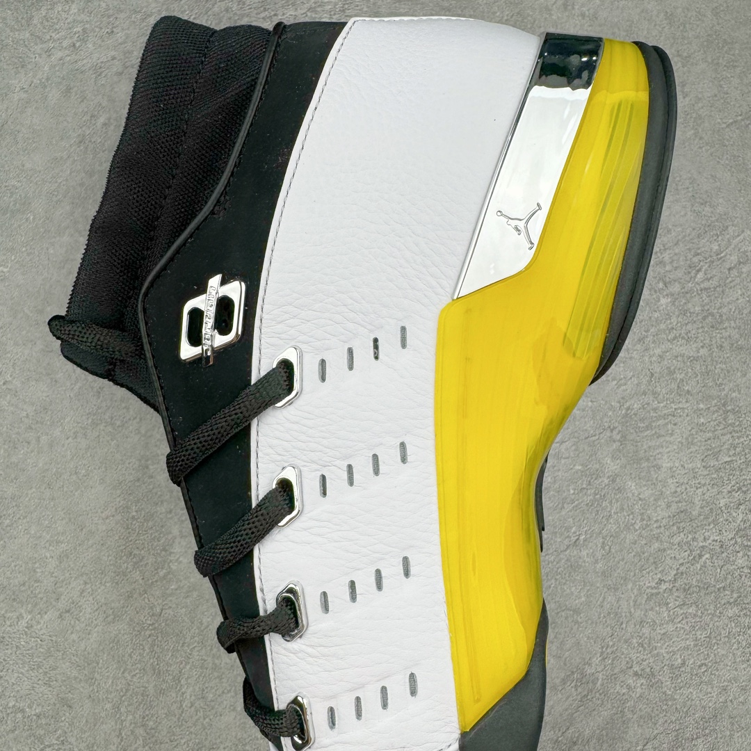  Air Jordan 17 AJ17 中筒  耐磨透气 籃球鞋 板鞋 波鞋 波鞋  男鞋 白黑黄 FJ0395-100