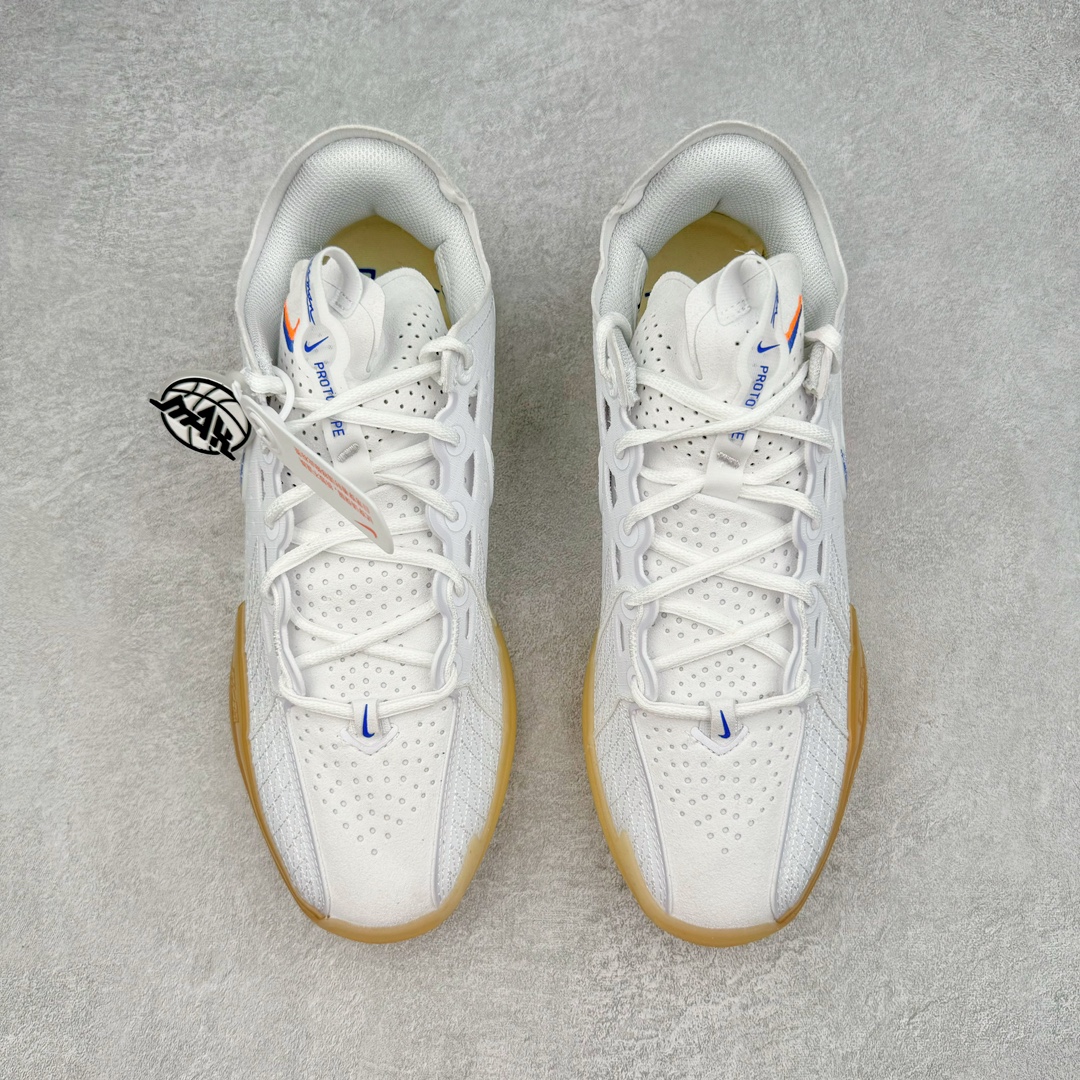  灭世纯原 ZOOM GT Cut 3  中筒  篮球鞋 球鞋 实战鞋 全掌气垫 后卫精英 TPU抗扭 男鞋 波鞋 白蓝橙 HJ8205-100