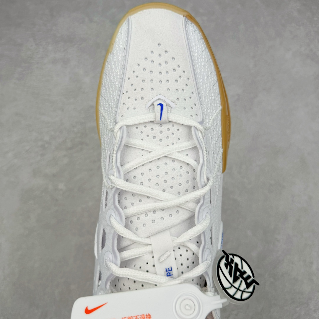  灭世纯原 ZOOM GT Cut 3  中筒  篮球鞋 球鞋 实战鞋 全掌气垫 后卫精英 TPU抗扭 男鞋 波鞋 白蓝橙 HJ8205-100