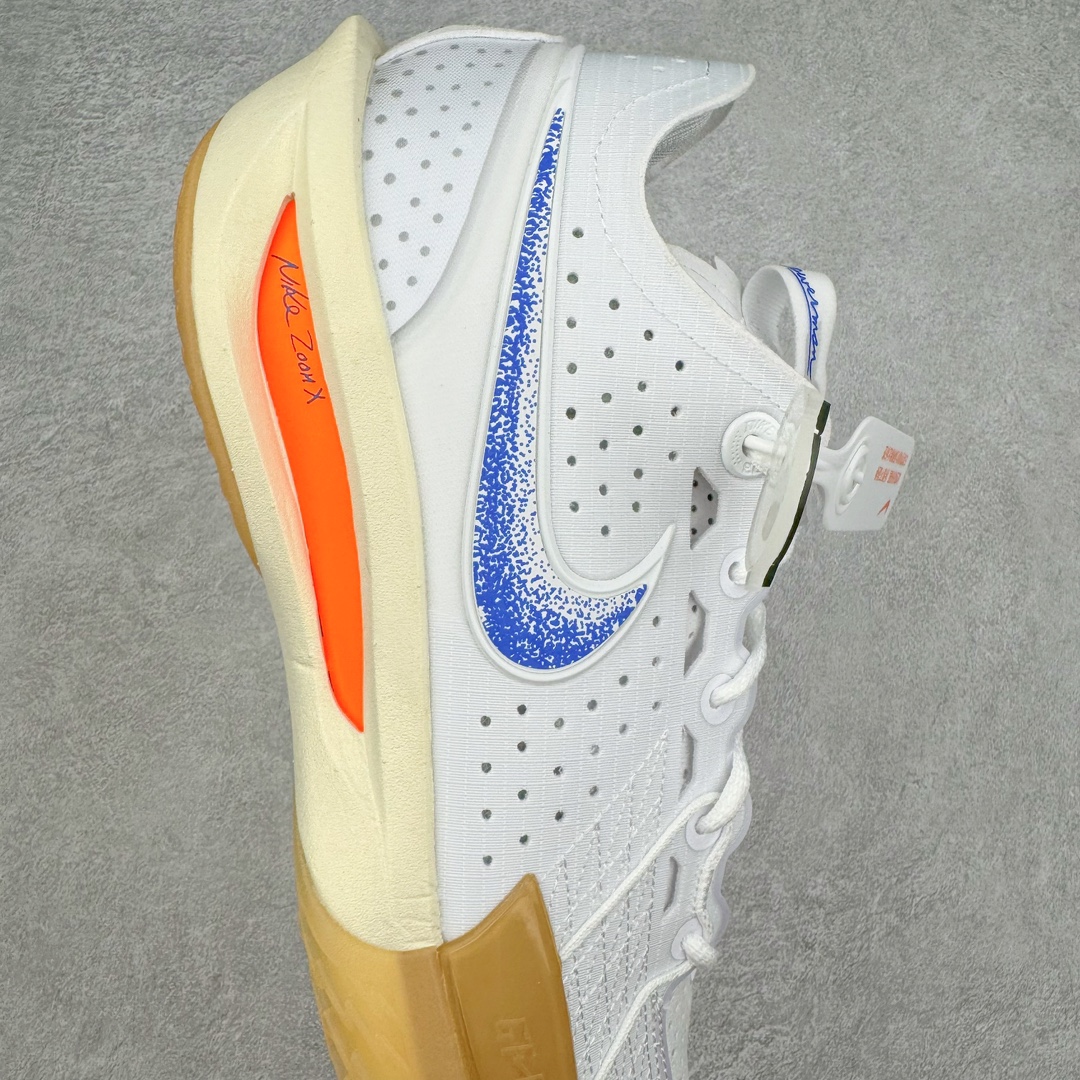  灭世纯原 ZOOM GT Cut 3  中筒  篮球鞋 球鞋 实战鞋 全掌气垫 后卫精英 TPU抗扭 男鞋 波鞋 白蓝橙 HJ8205-100