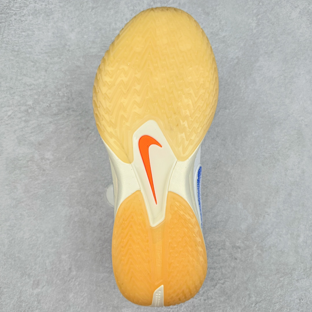  灭世纯原 ZOOM GT Cut 3  中筒  篮球鞋 球鞋 实战鞋 全掌气垫 后卫精英 TPU抗扭 男鞋 波鞋 白蓝橙 HJ8205-100