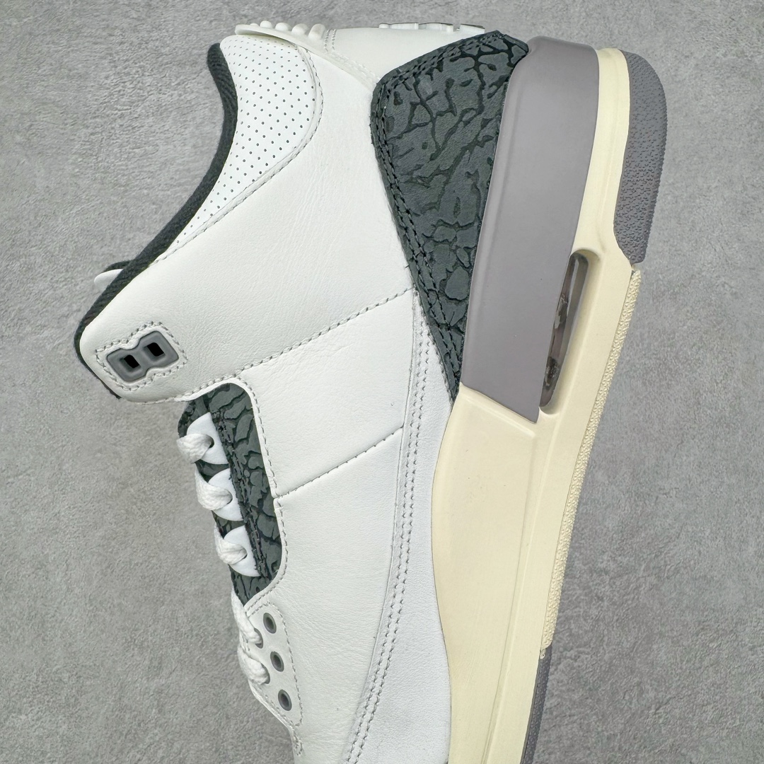  Air Jordan 3   AJ3  Black 中筒 休闲鞋 篮球鞋 板鞋 男鞋 黑金 波鞋 白灰 CT8532-106