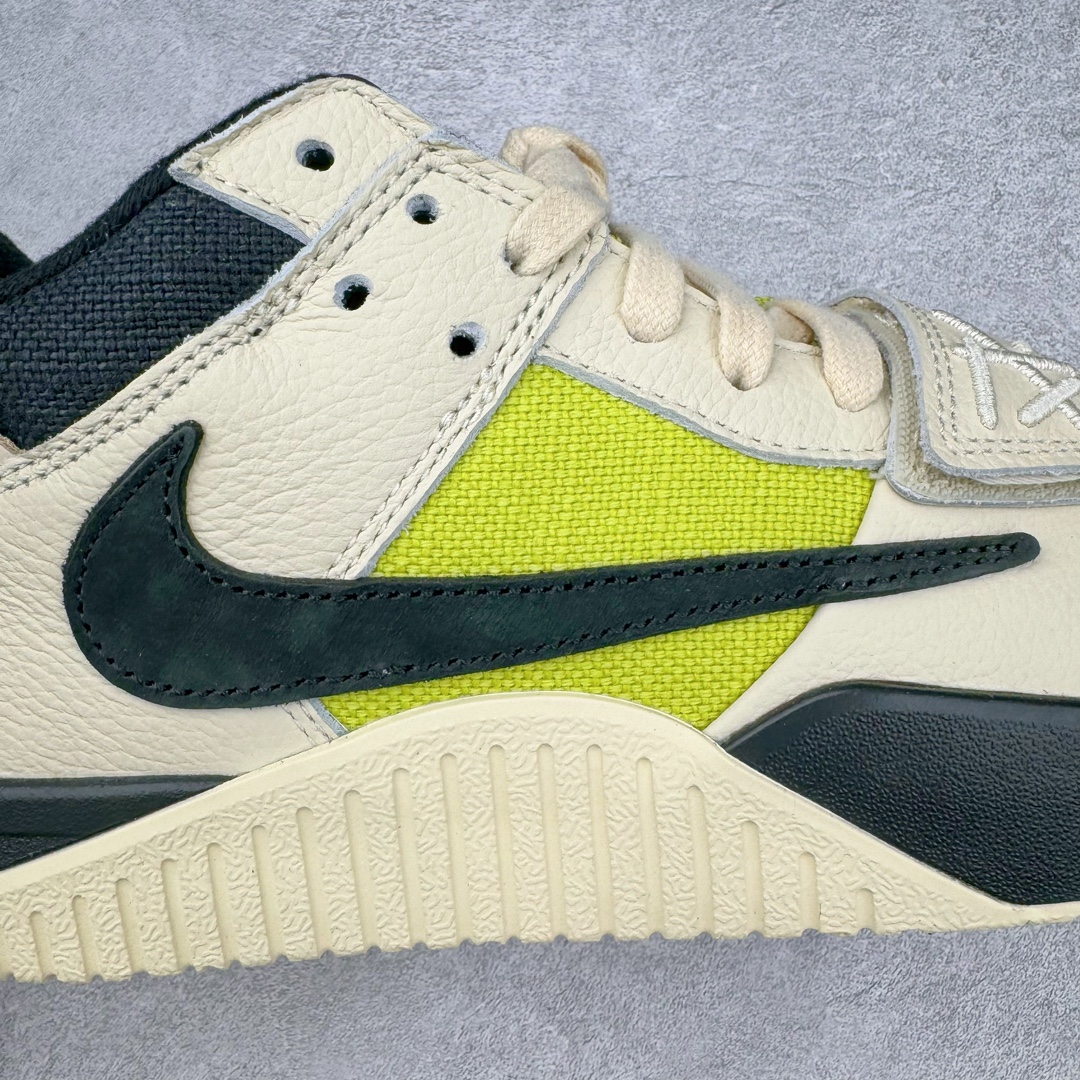  Travis Scott x Jordan AJ Cut The Check  倒钩 联名 魔术贴  板鞋 休闲鞋 防滑耐磨 运动鞋 男鞋 波鞋  米黑绿 FZ8117-102