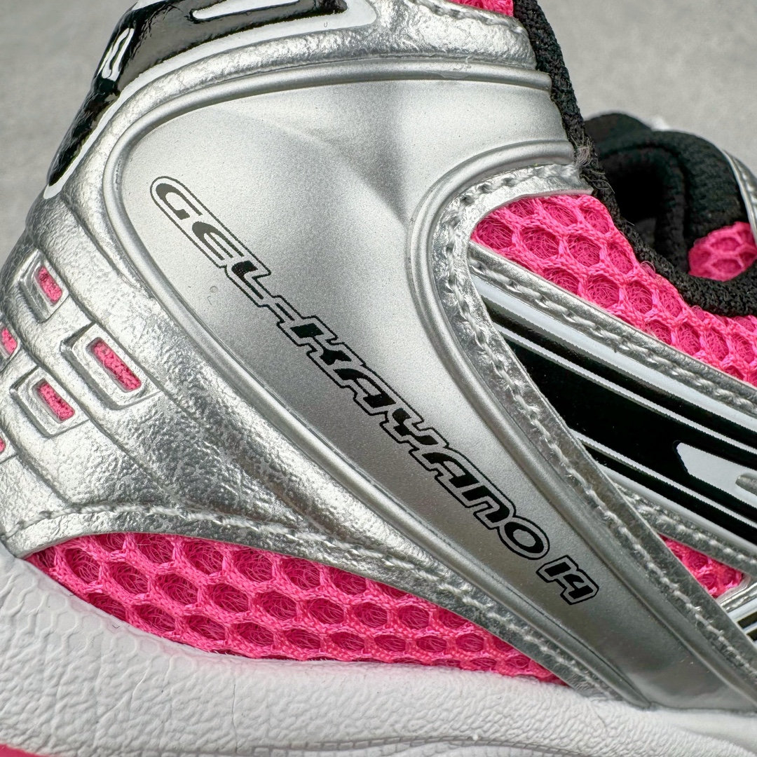  ASICS GEL-KAYANO 14  低筒 舒适减震 户外 运动鞋 跑步鞋  复古 休闲鞋 板鞋 波鞋  男女同款  银粉黑 1201A019-700