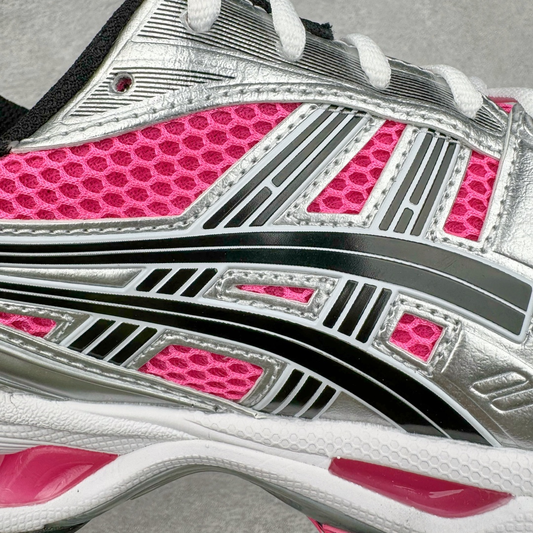  ASICS GEL-KAYANO 14  低筒 舒适减震 户外 运动鞋 跑步鞋  复古 休闲鞋 板鞋 波鞋  男女同款  银粉黑 1201A019-700