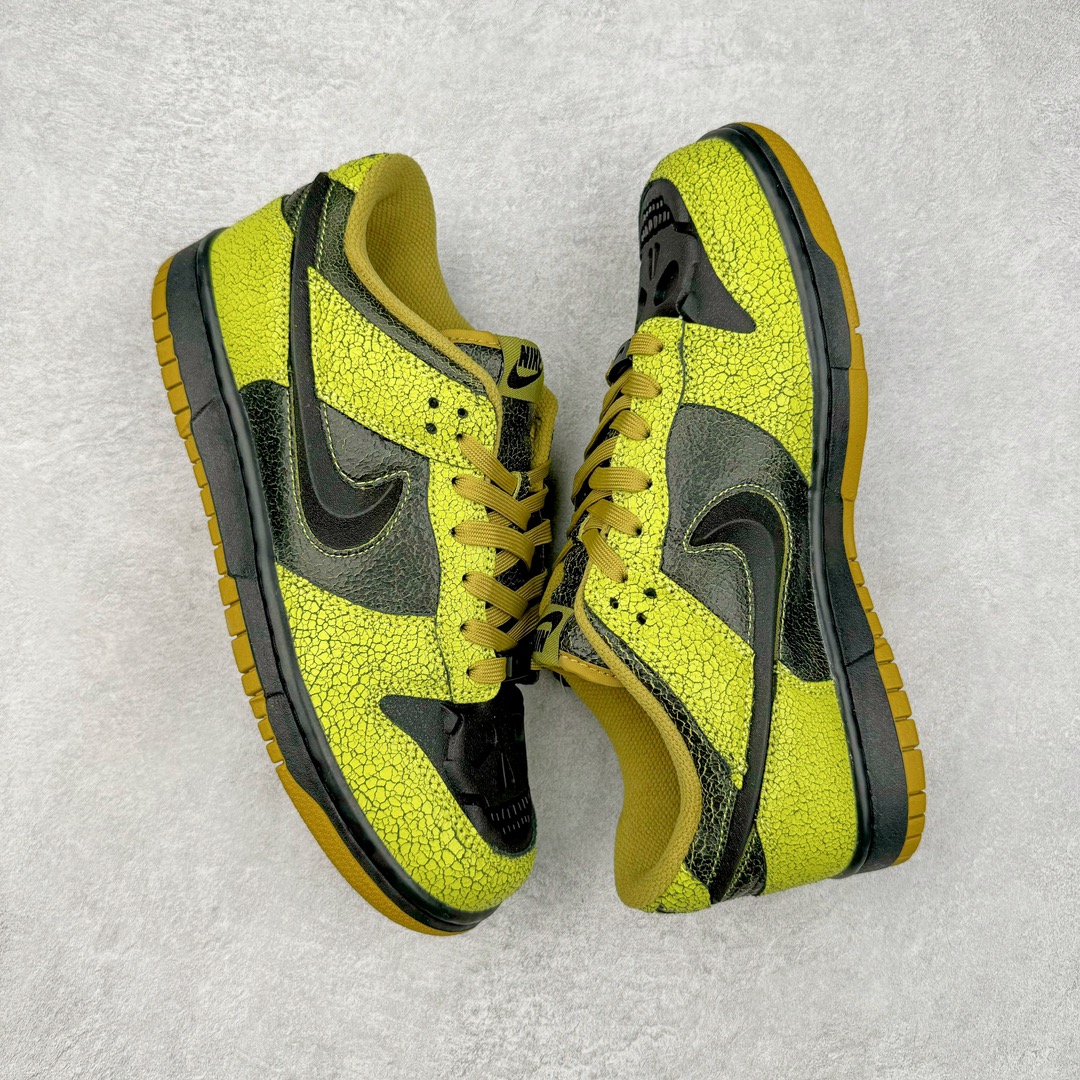  Alexis Sablone Dunk SB Low  低筒 舒适简约 防滑耐磨 复古板鞋 休闲鞋 男鞋 女鞋 波鞋 万圣节限定黑绿 HV6103-300