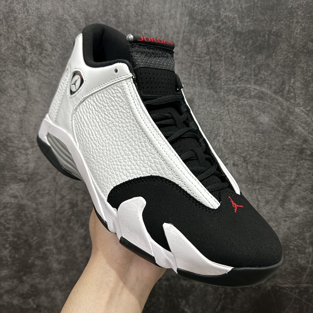 Air Jordan 14  Retro Black Toe  AJ14 篮球鞋 球鞋 实战鞋 男鞋 波鞋 2024 黑白熊猫 87471-160