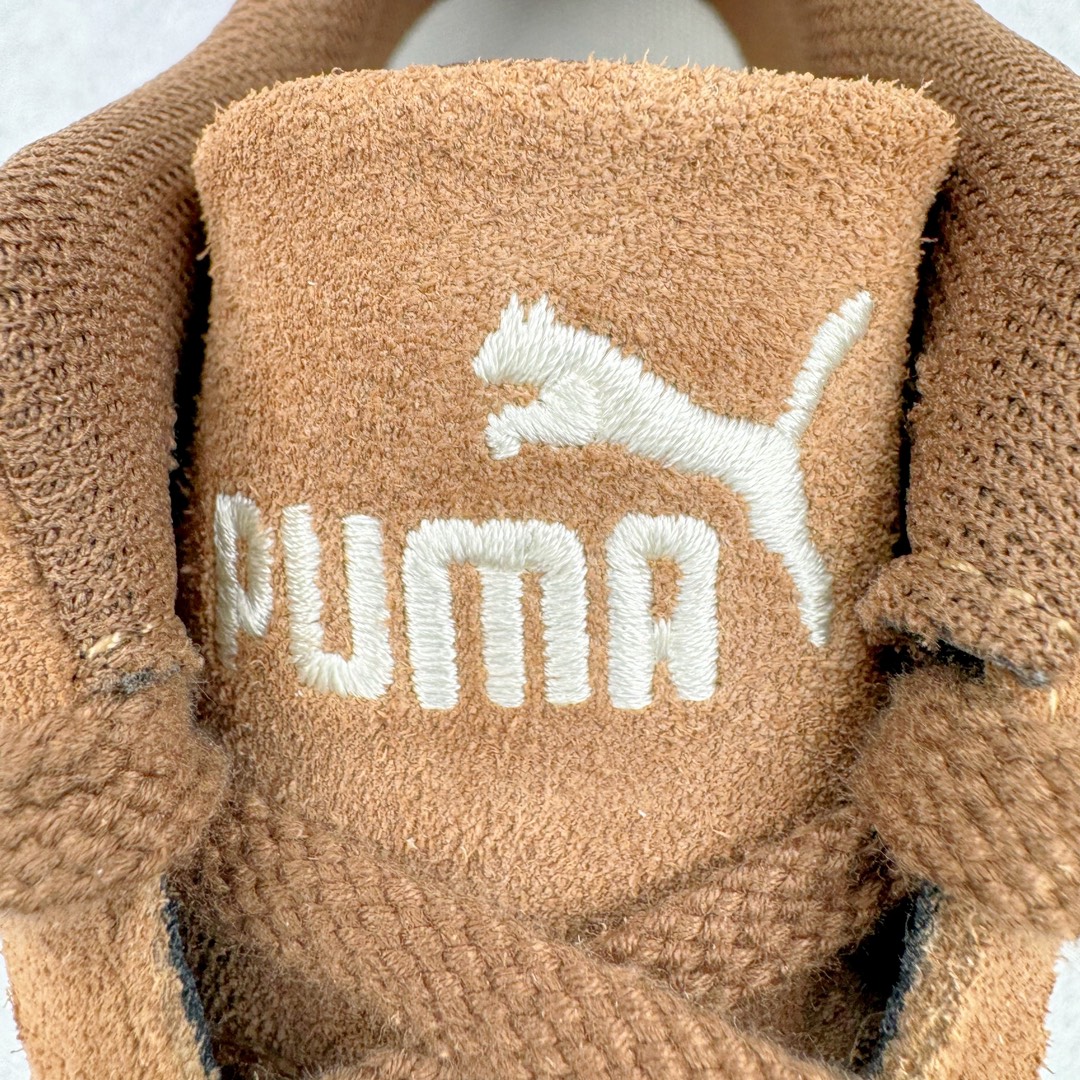  PUMA  Speedcat  圆头系带 二层绒面皮防滑耐磨 低筒 舒适时尚 赛车 跑步鞋 休闲鞋 波鞋 棕色 398847-02