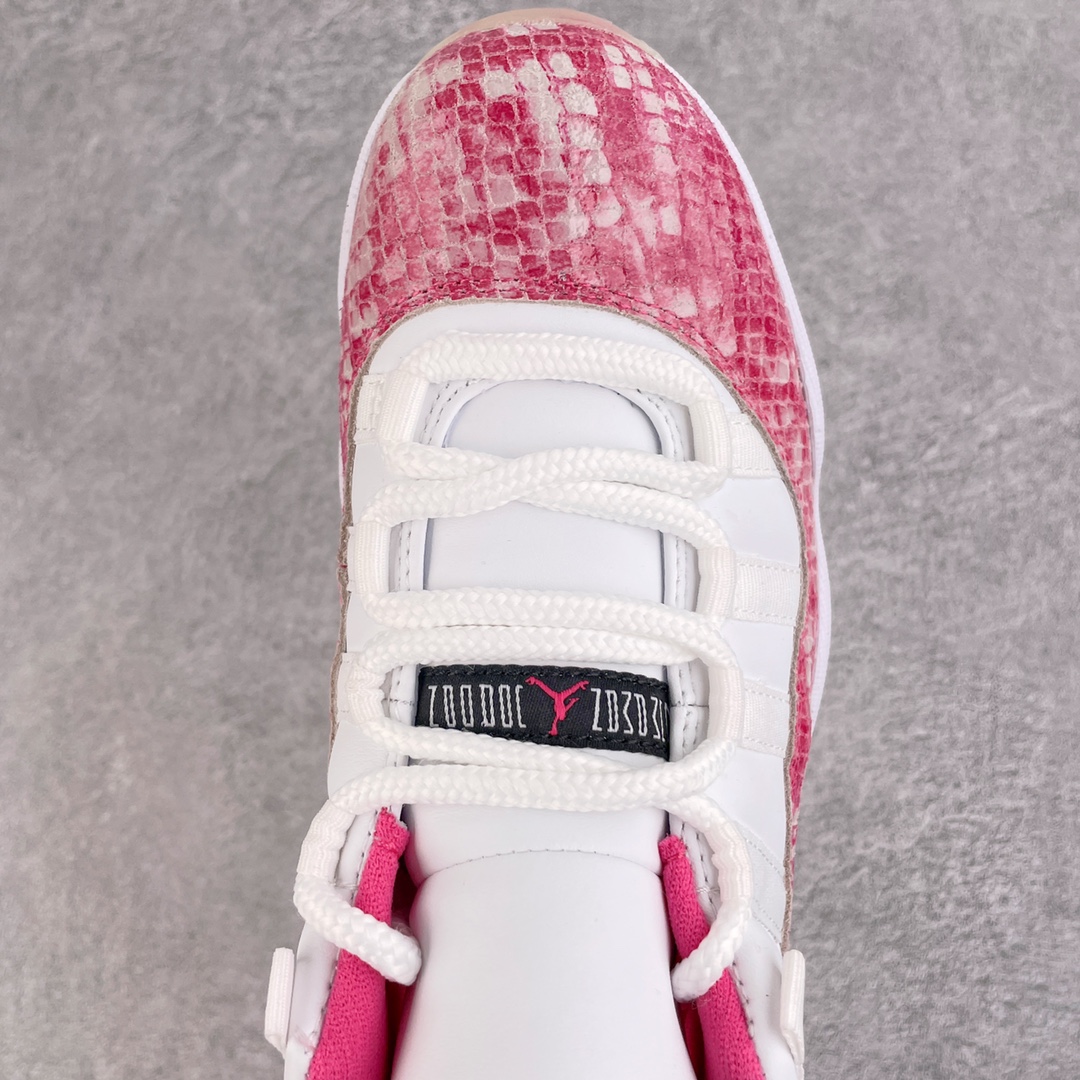  Air Jordan 11 Low  Pink Snakeskin AJ11  低筒 碳板 全掌气垫 篮球鞋 球鞋 男鞋 休闲鞋  粉色  AH7860-106