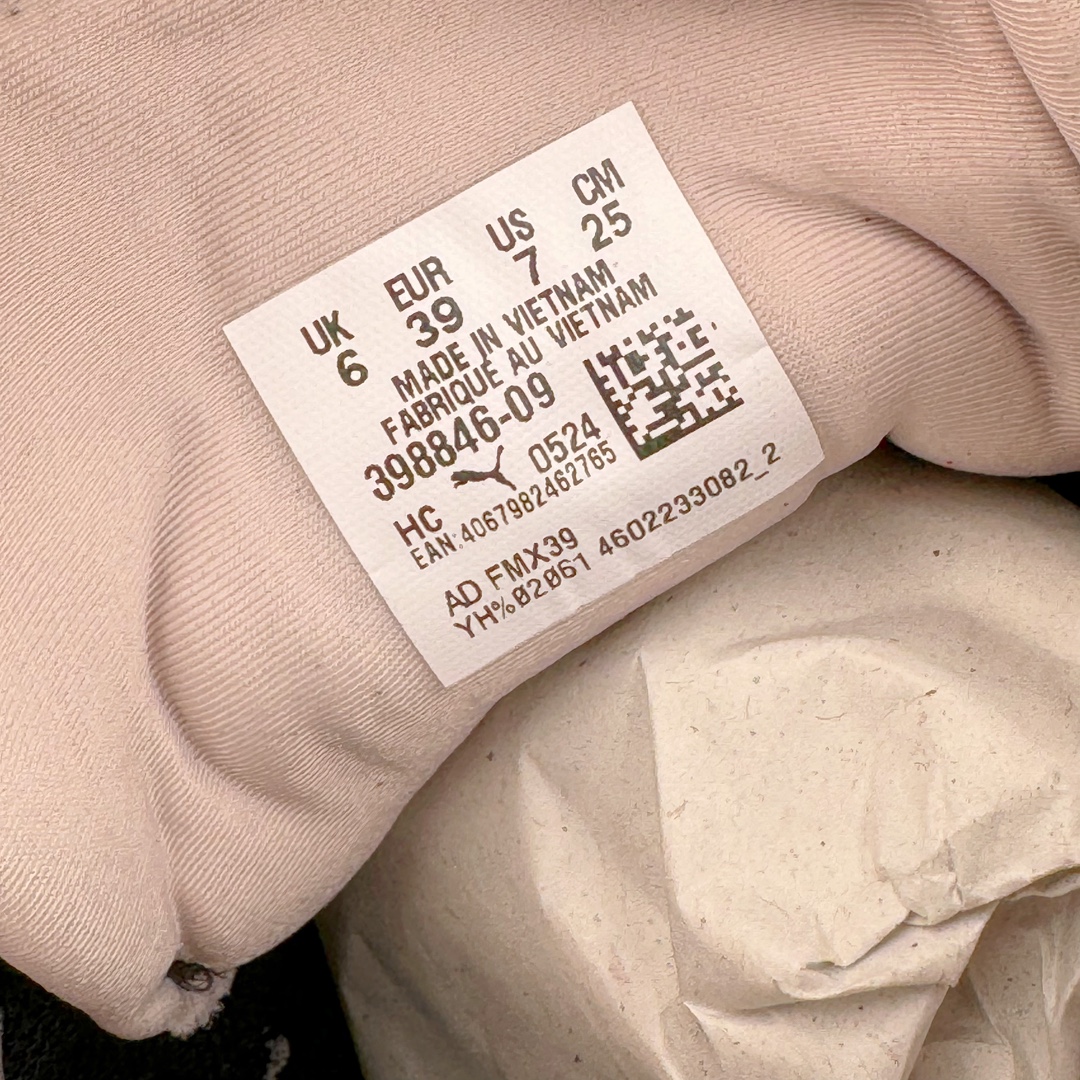  PUMA  Speedcat  圆头系带 二层绒面皮防滑耐磨 低筒 舒适时尚 赛车 跑步鞋 休闲鞋 波鞋 黑粉 398846-09