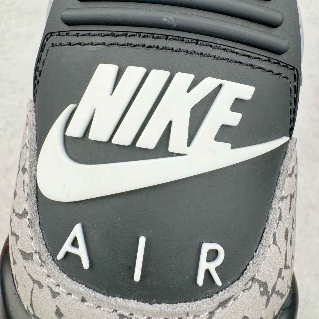  Air Jordan 3 OG Black Cement   AJ3  Black 中筒 休闲鞋 篮球鞋 板鞋 男鞋 黑金 波鞋 2024 复刻黑水泥 DN3707-010