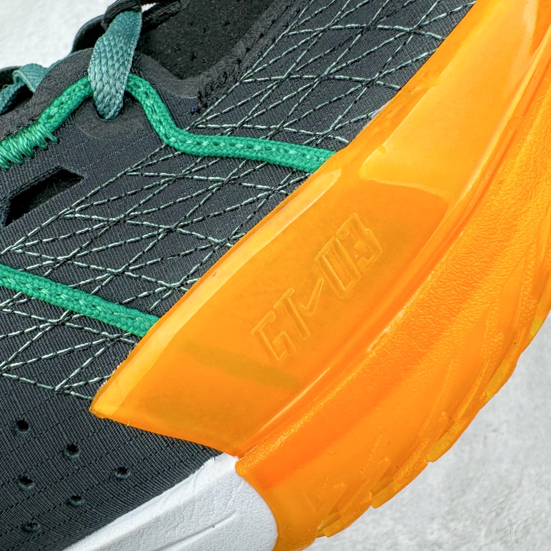  灭世纯原 ZOOM GT Cut 3  中筒  篮球鞋 球鞋 实战鞋 全掌气垫 后卫精英 TPU抗扭 男鞋 波鞋 黑绿 DV2918-001